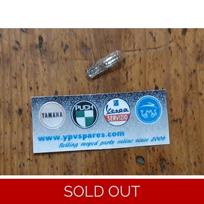 6v 1.2w T5 capless wedge bulb